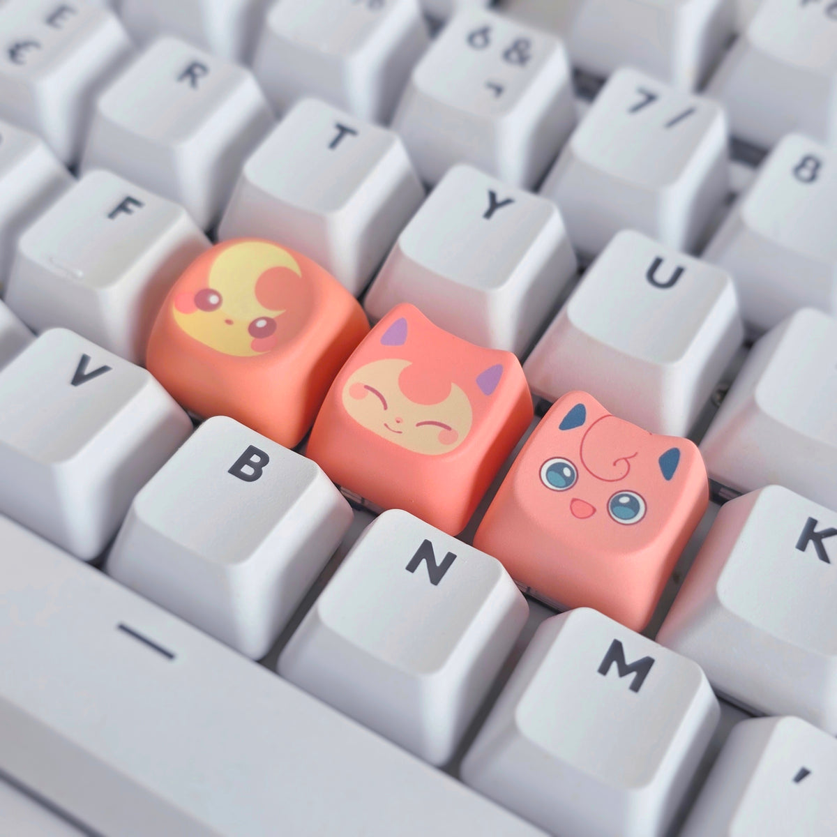 ✿ KEYCAPS ✿ Poke-pink