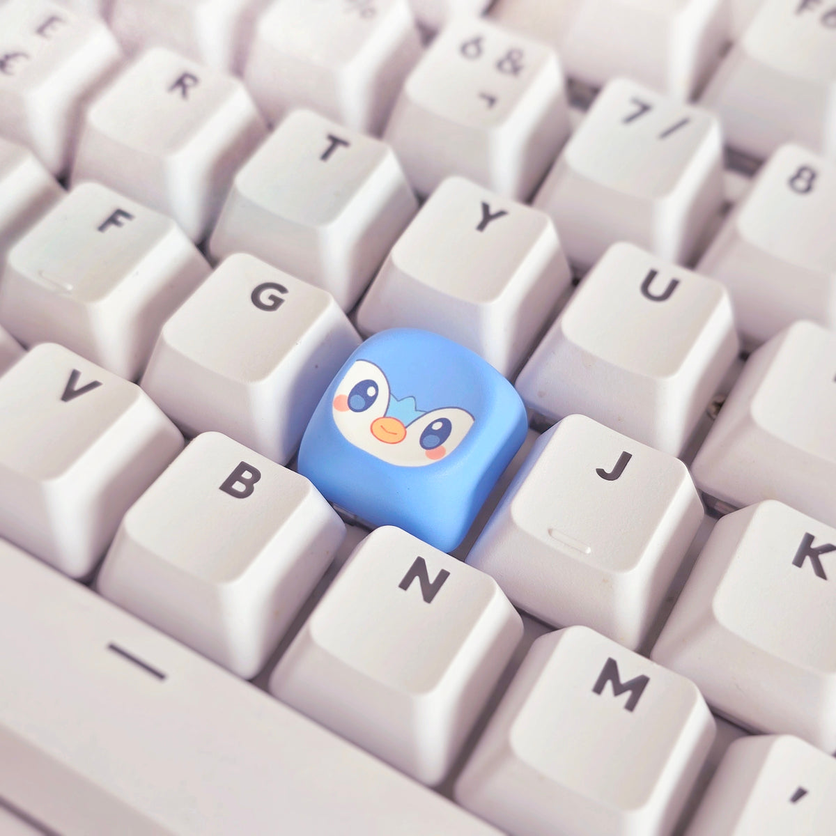 ✿ KEYCAPS ✿ blue pingu