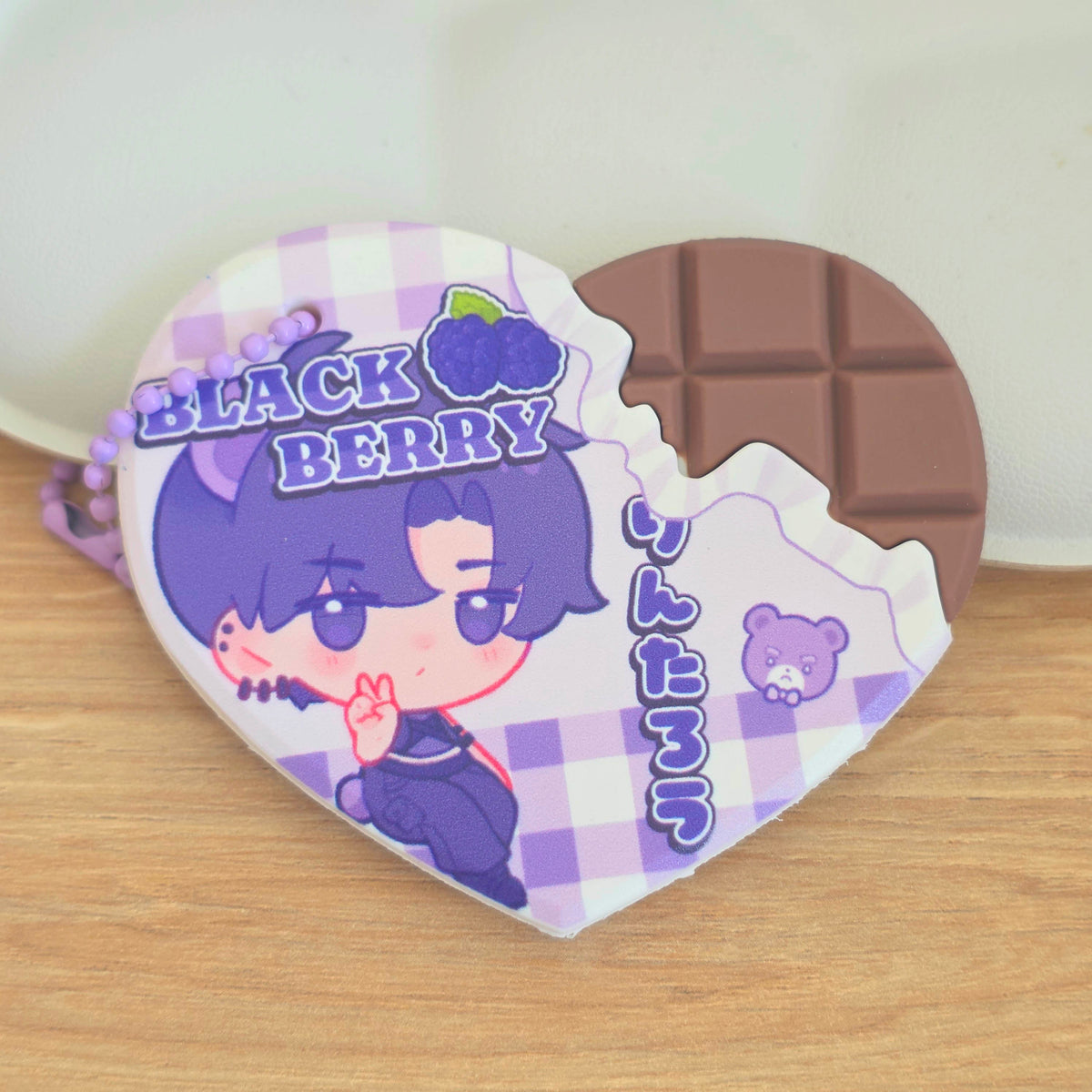 Tamon's B-side Chocolate Keychains