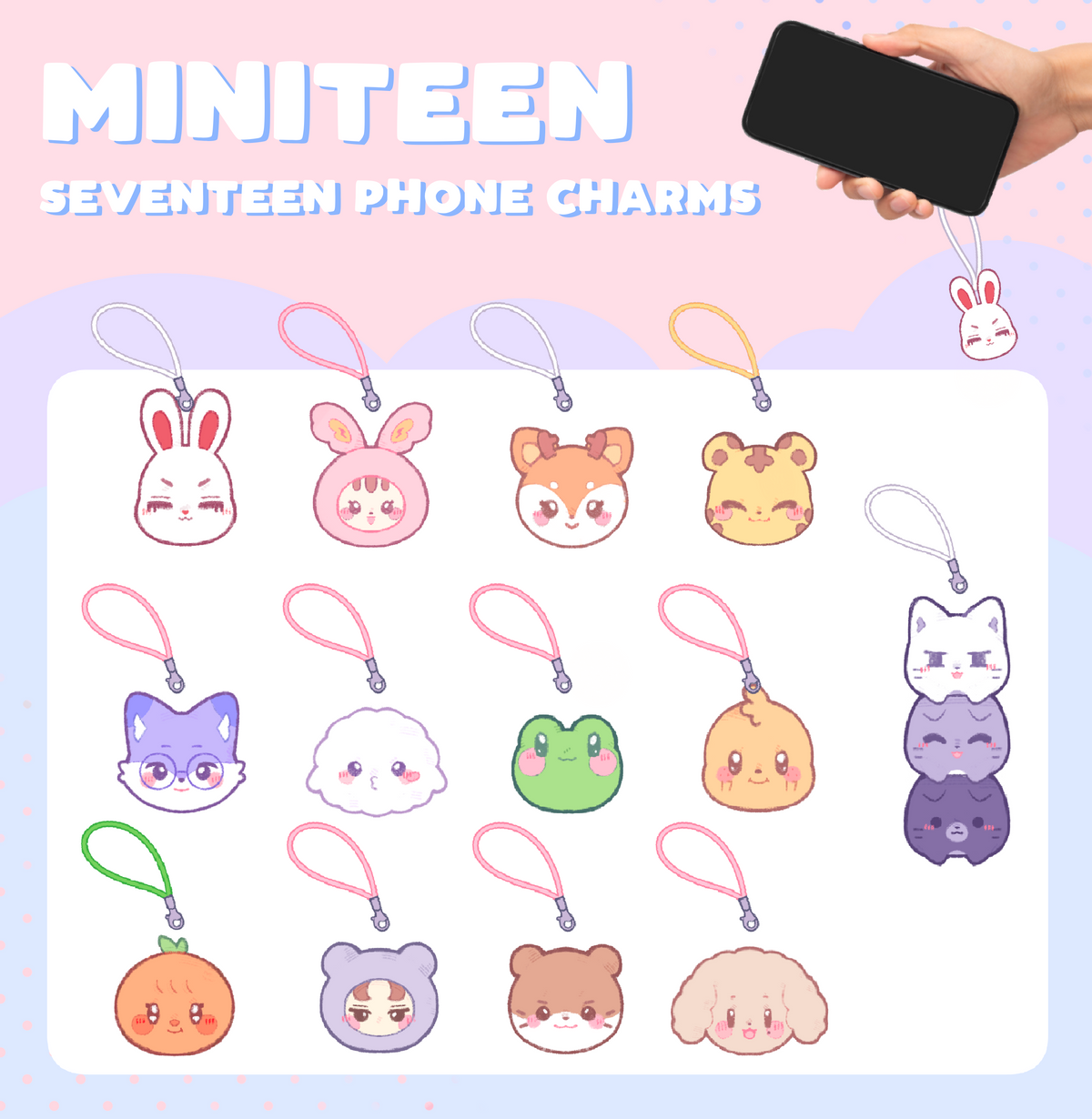 ✿ MINITEEN ✿ Phone Charms