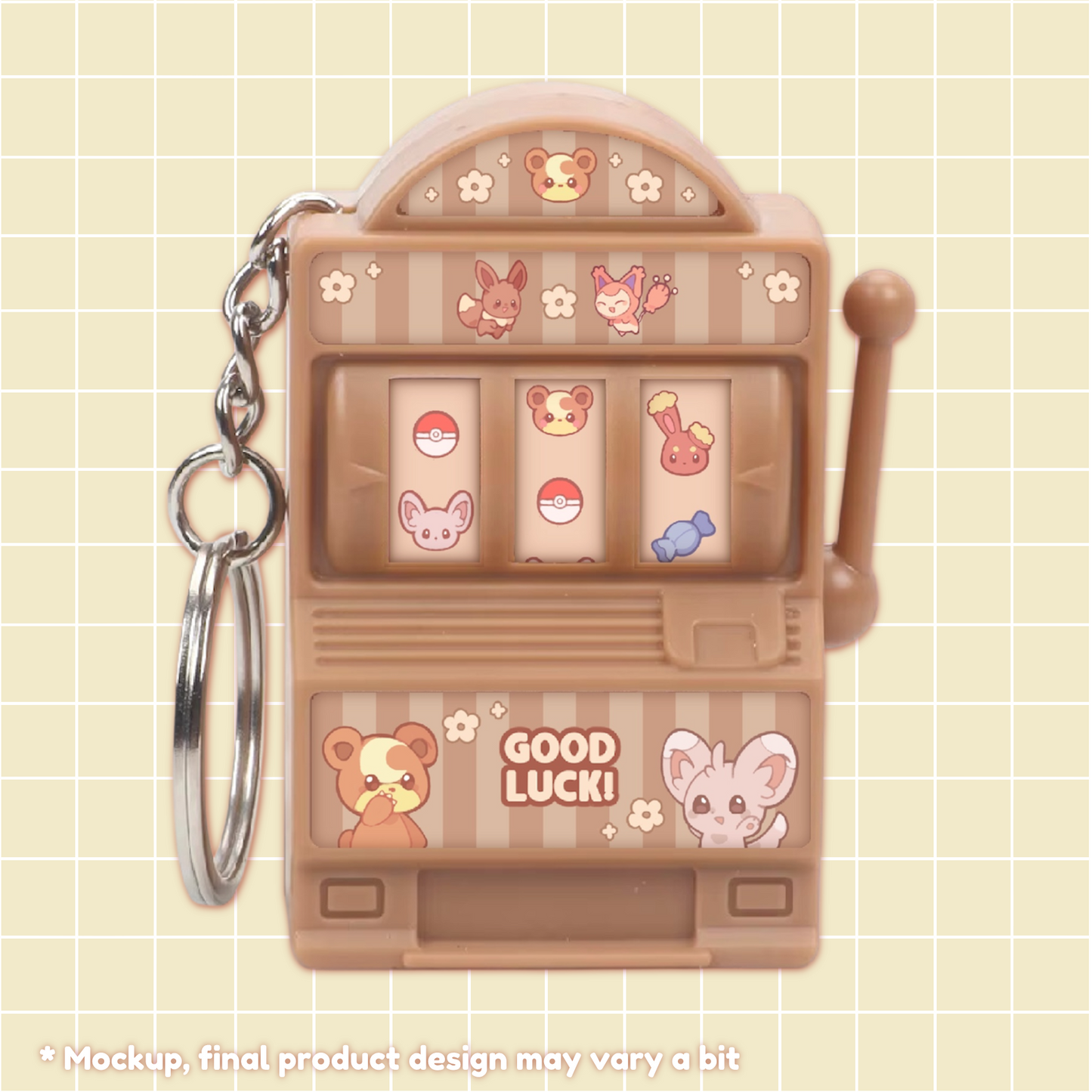 ✿ GAMBLING MACHINE ✿ Normal type Keychain