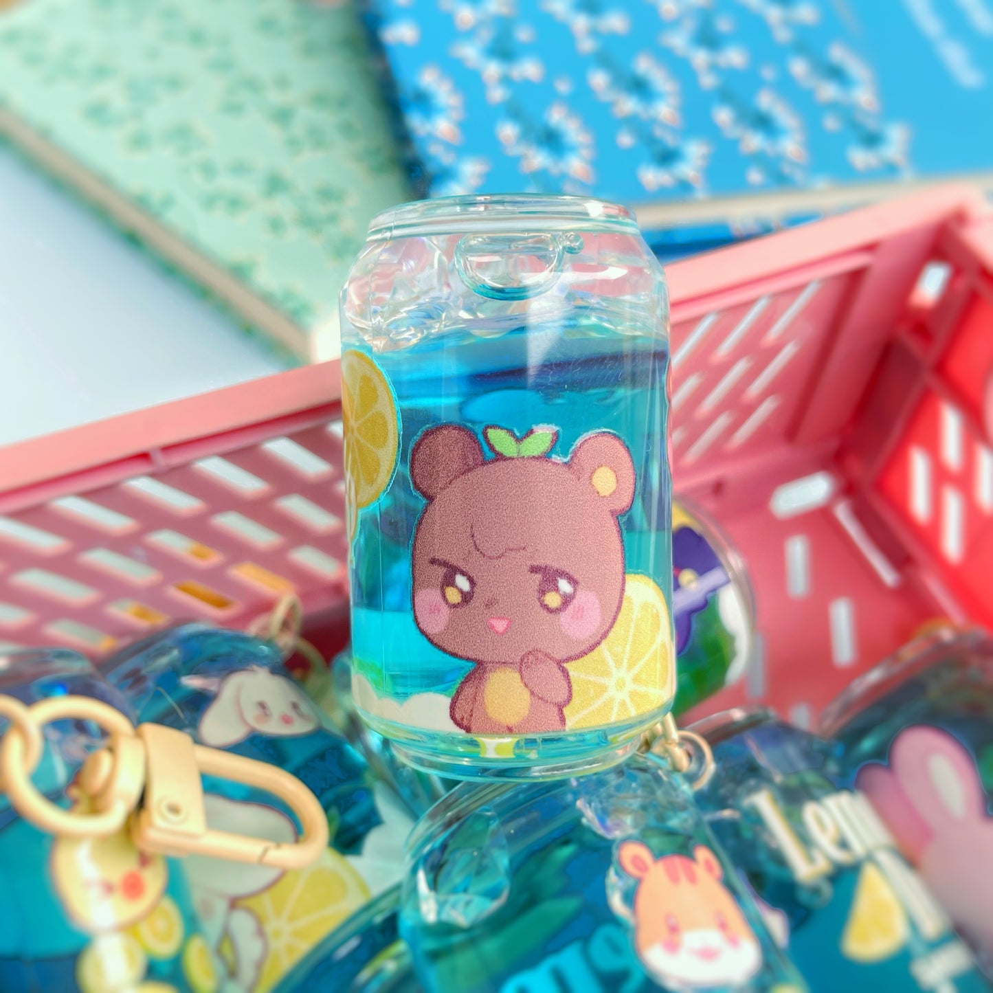✿ ANITEEZ ✿ Acrylic Keychains -> Liquid oil