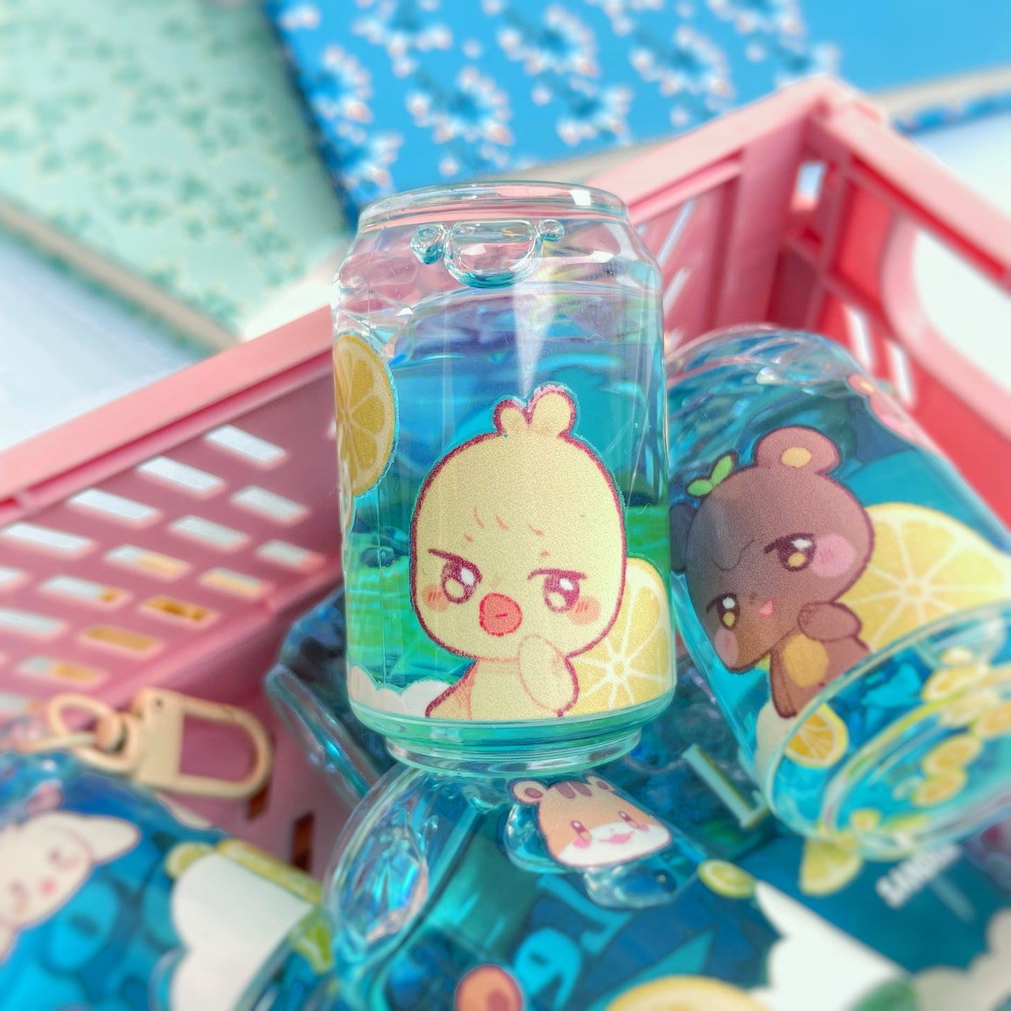 ✿ ANITEEZ ✿ Acrylic Keychains -> Liquid oil