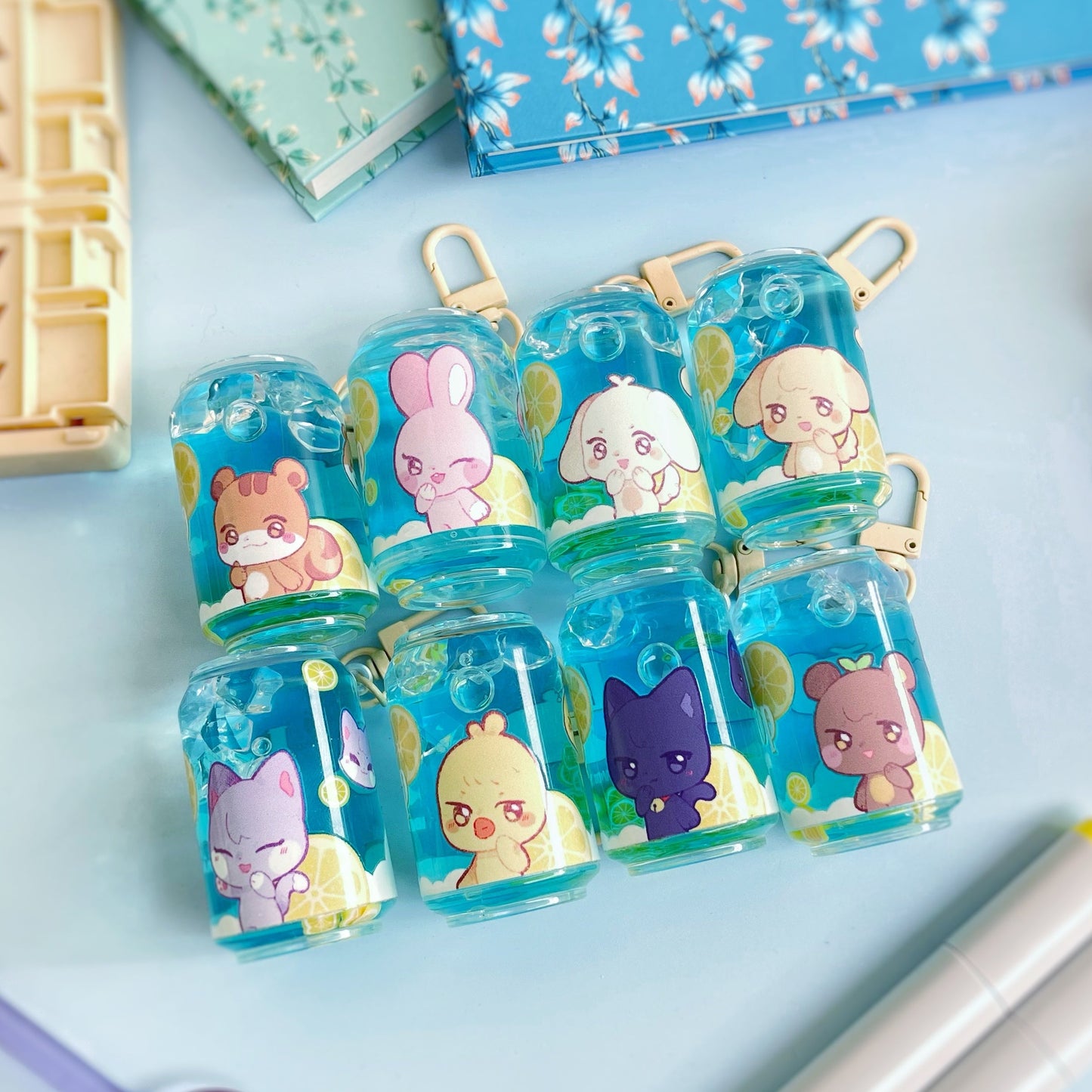 ✿ ANITEEZ ✿ Acrylic Keychains -> Liquid oil