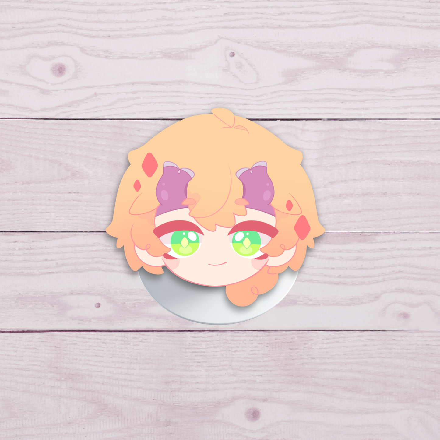✿ NO RE-STOCK ✿ Genshin impact 𝗜𝗡𝗔𝗭𝗨𝗠𝗔 phone grips