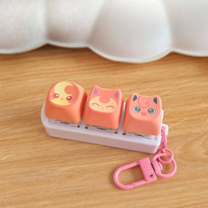 ✿ KEYCAPS ✿  Poke-pink [PRE-ORDER]