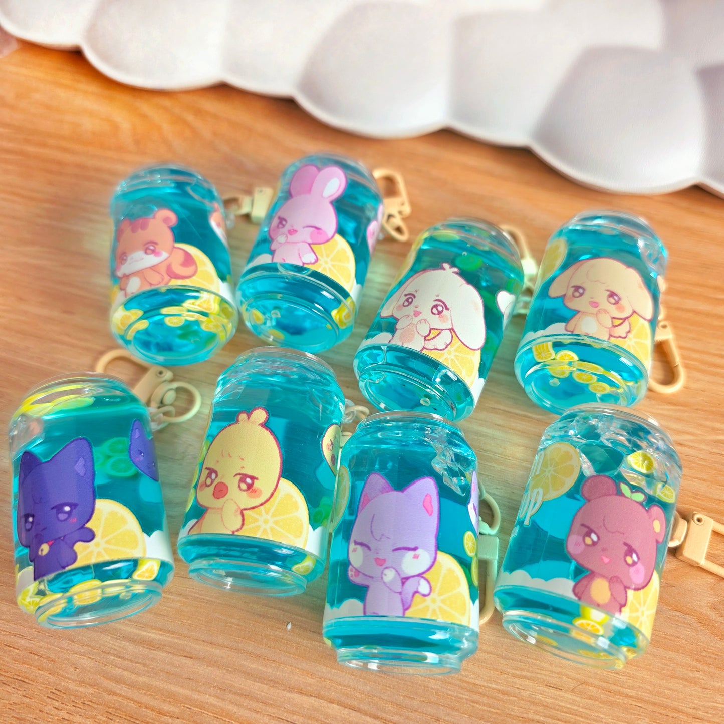 ✿ ANITEEZ ✿  Acrylic Keychains -> Liquid oil