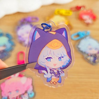 ✿ HONKAI S.R. ✿  Acrylic Charms & Stickers [PRE-ORDER]