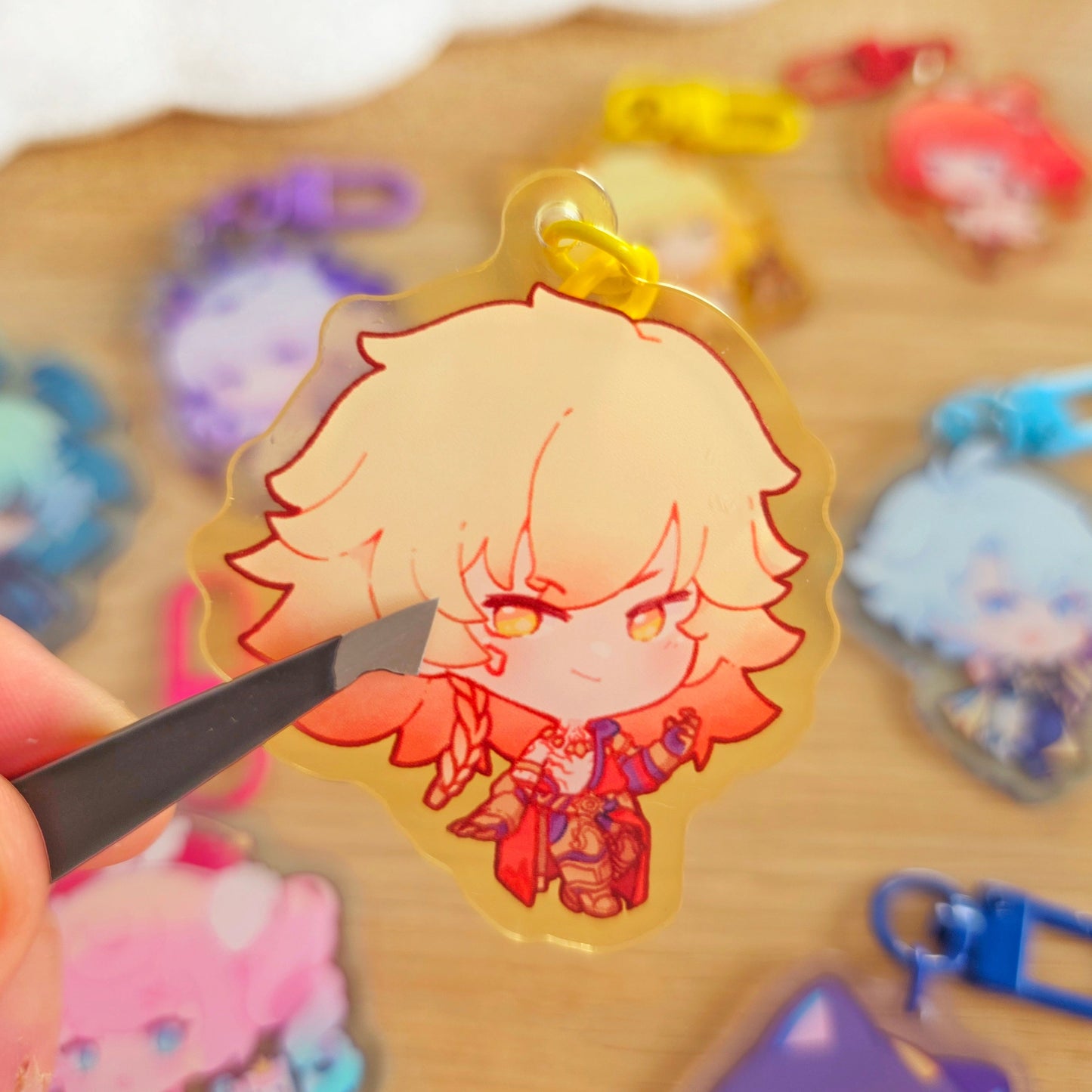 ✿ HONKAI S.R. ✿  Acrylic Charms & Stickers [PRE-ORDER]