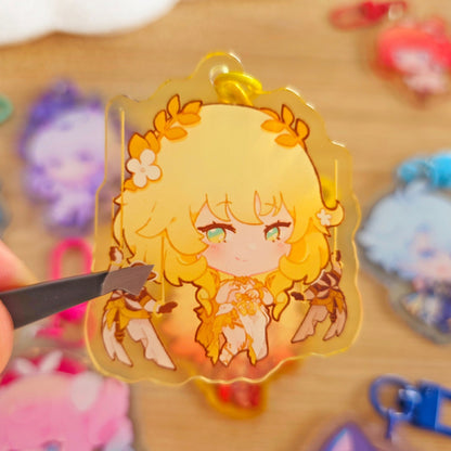 ✿ HONKAI S.R. ✿  Acrylic Charms & Stickers [PRE-ORDER]