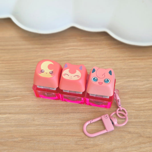 ✿ KEYCAPS ✿  Poke-pink