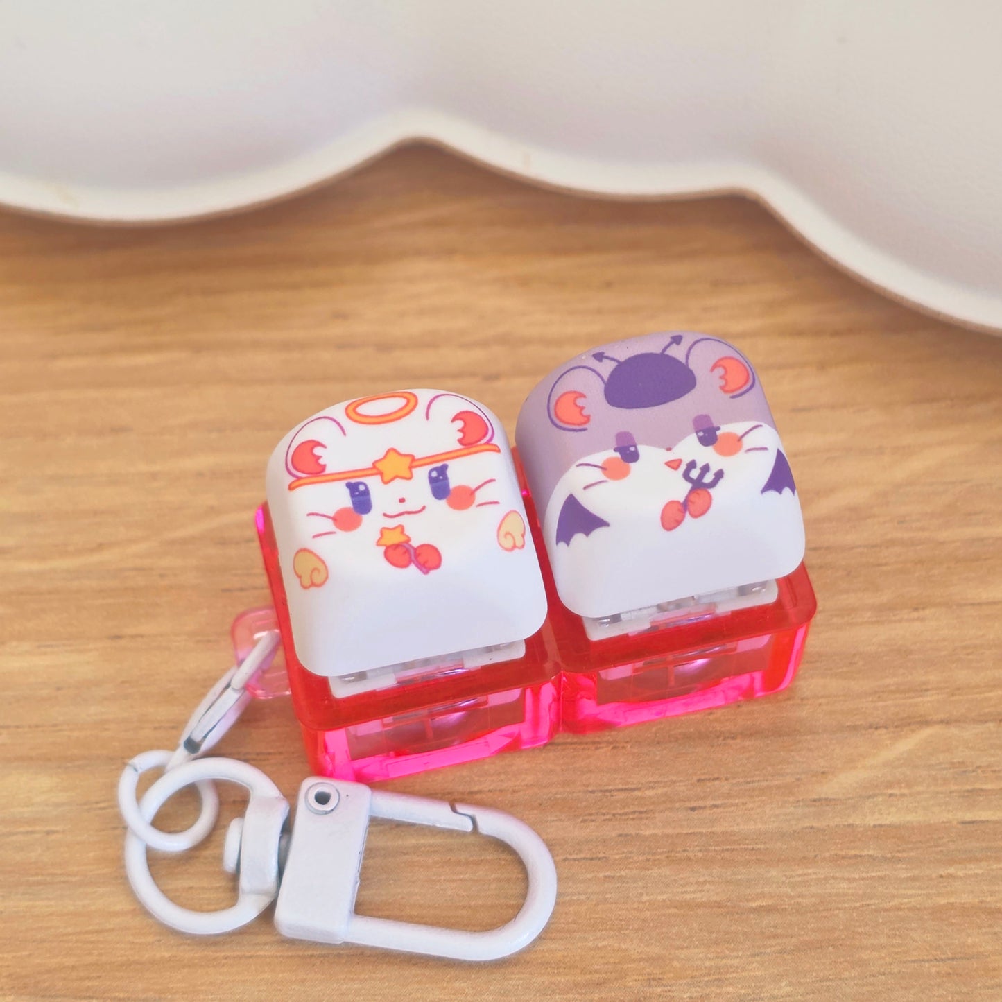✿ KEYCAPS ✿ HAMS ANGEL &DEMON