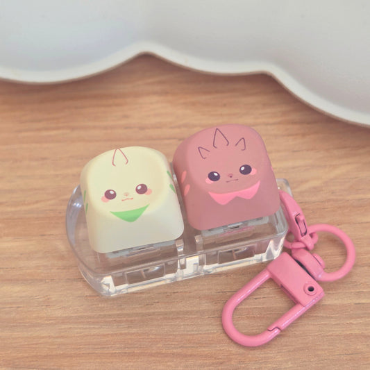 ✿ KEYCAPS ✿ Terriermon & Lopmon