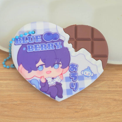 Tamon's B-side Chocolate Keychains
