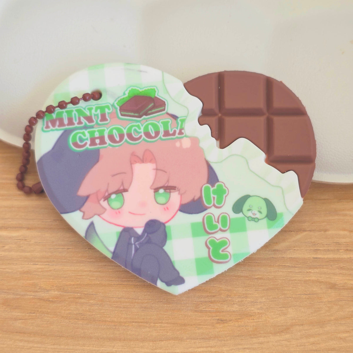 Tamon's B-side Chocolate Keychains