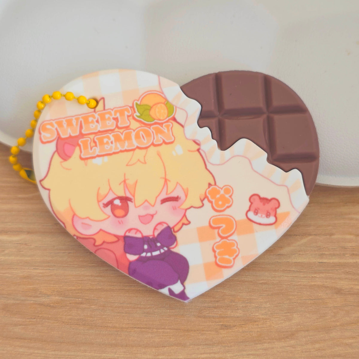 Tamon's B-side Chocolate Keychains