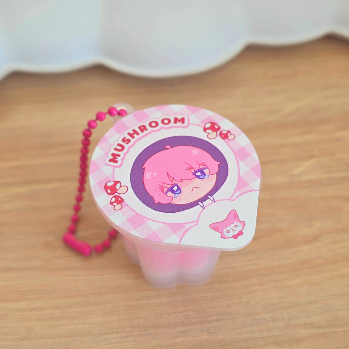 Tamon's B-side Pudding Keychains