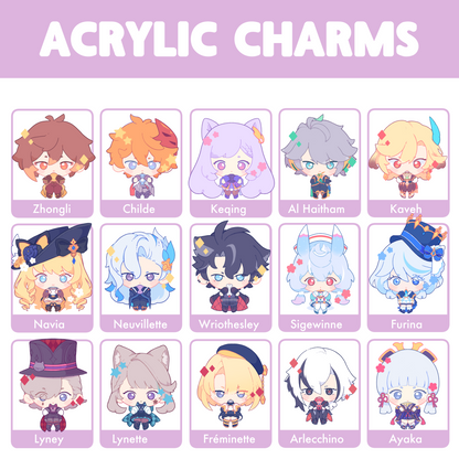 ✿ GENSHIN IMPACT ✿ chubby Charms VOL.2