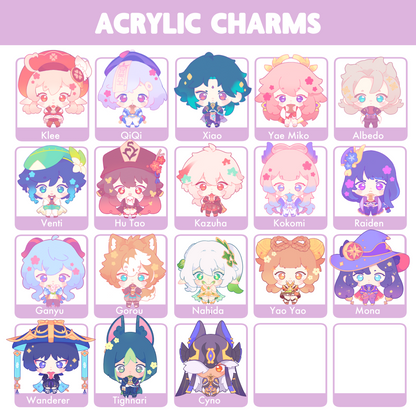 ✿ GENSHIN IMPACT ✿ chubby Charms