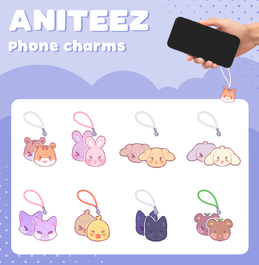 ✿ ANITEEZ ✿ Phone Charms [Pre-order]