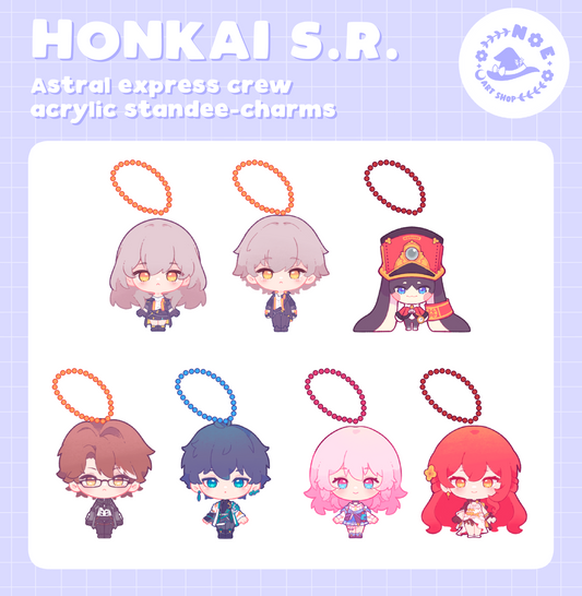 ✿ HONKAI S.R. ✿  Acrylic Standee-Charms & Stickers
