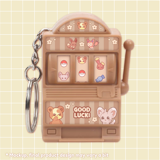 ✿ GAMBLING MACHINE ✿ Normal type Keychain [PRE-ORDER]