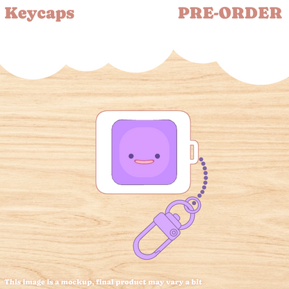 ✿ KEYCAPS ✿  poke-purple [PRE-ORDER]