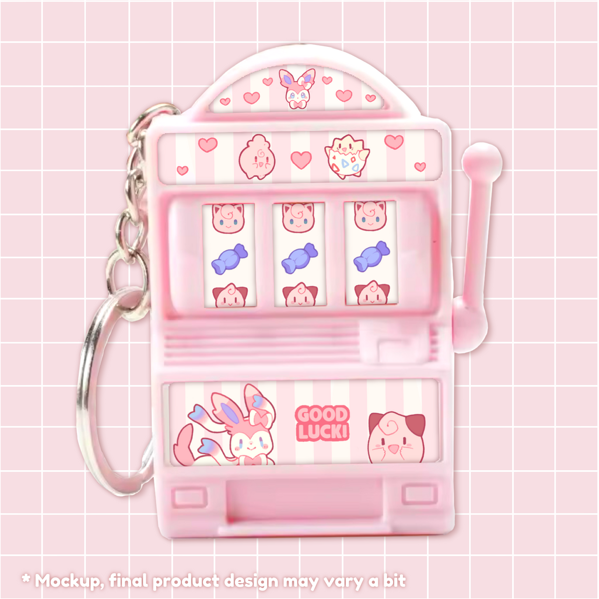 ✿ GAMBLING MACHINE ✿ Fairy type Keychain