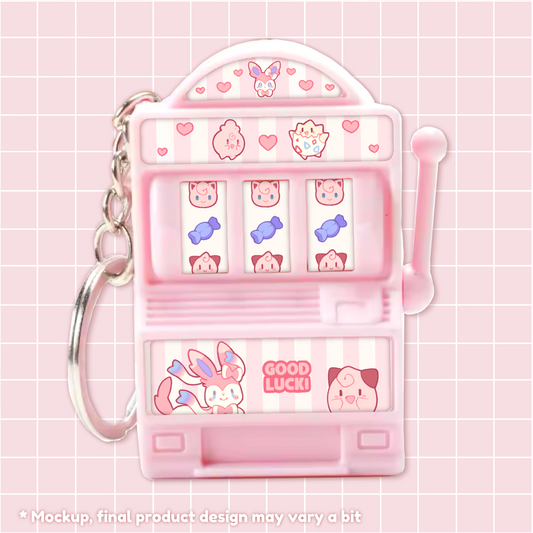 ✿ GAMBLING MACHINE ✿ Fairy type Keychain