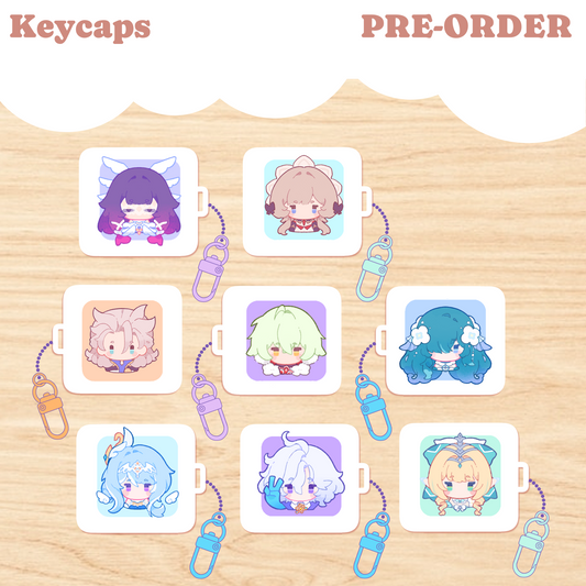 Preorder!! ✿ KEYCAPS ✿ GENSHIN