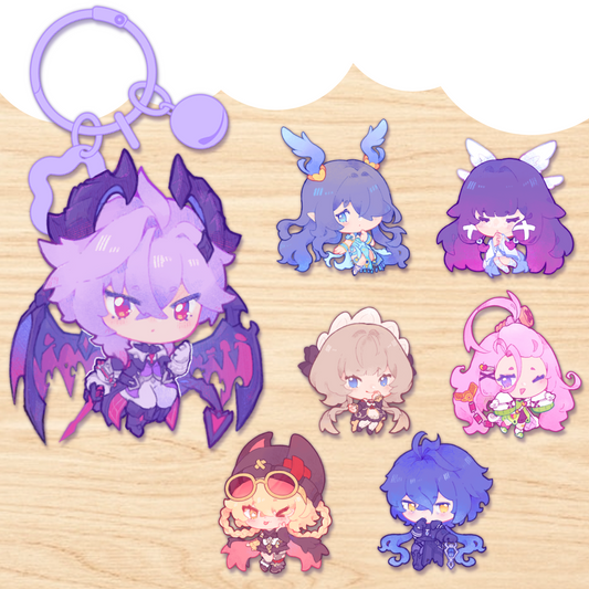 Pre-order!! ✿ Nodkrai ✿ Genshin Acrylic Keychains