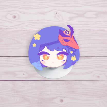 ✿ NO RE-STOCK ✿ Genshin impact 𝗜𝗡𝗔𝗭𝗨𝗠𝗔 phone grips