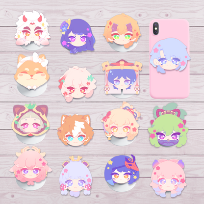 ✿ NO RE-STOCK ✿ Genshin impact 𝗜𝗡𝗔𝗭𝗨𝗠𝗔 phone grips